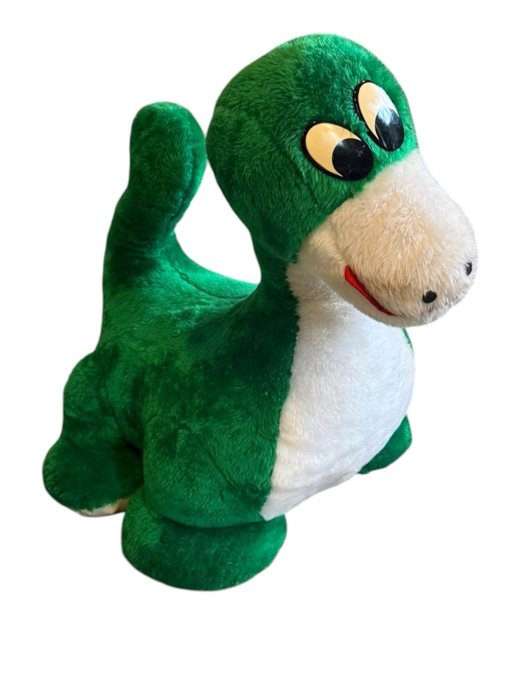 Jumbo vintage dinosaur plush